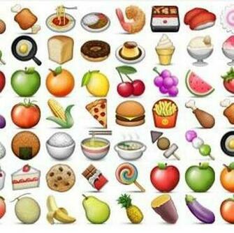 Food Emoji Includes All Four Groups Plus Candy Screenshot By