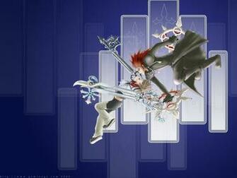 Showing Gallery For Kingdom Hearts Wallpaper Roxas And Axel