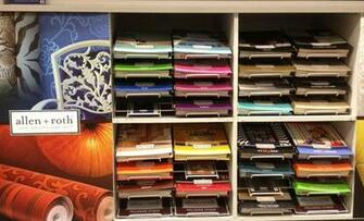 Even Have A Section With Color Coded Allen Roth Wallpaper Books