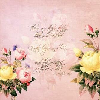 Faith Hope Love Art Roses