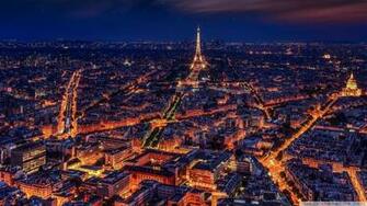 Paris At Night 4k HD Desktop Wallpaper For Ultra Tv