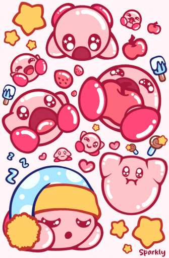 Kirbies And Kirby Wallpaper R Casualnintendo