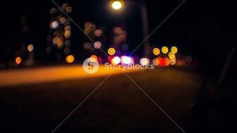 Abstract Wide Angle Background Photograph Of Out Focus Lights