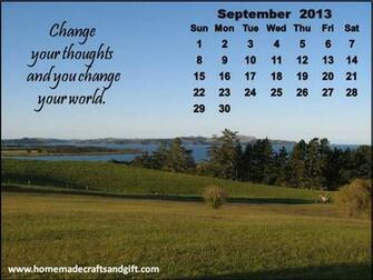 Calendars Bookmarks Cards Big September Calendar