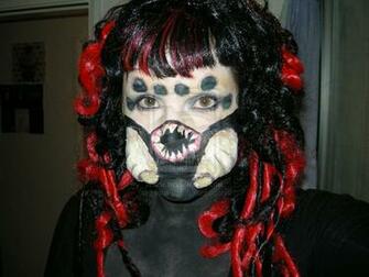Black Widow Spider Make Up By Jjmuse121