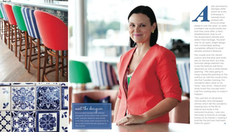 Anna Spiro Designs Brisbane Riverside Bar The Interiors Addict