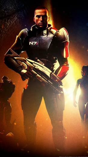 iPhone Wallpaper HD Mass Effect Background