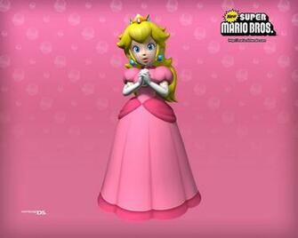 Princess Peach Mario Bros Wallpaper Background
