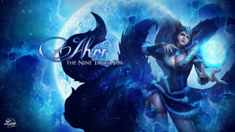 Midnight Ahri Wallpaper By Lunikat