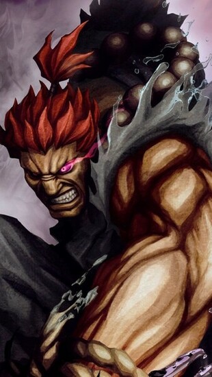 Street Fighter Akuma iPhone Plus And Wallpaper