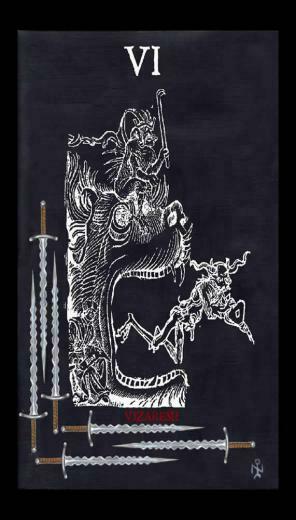 Of Swords Esoteric And Occult Luciferian Tarot Cards Wallpaper Image