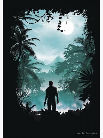 Uncharted Nathan Drake Greeting Card By Simpledesignes