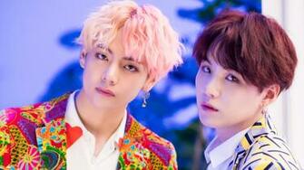 V And Suga Bts Idol Bangtan Boys 4k