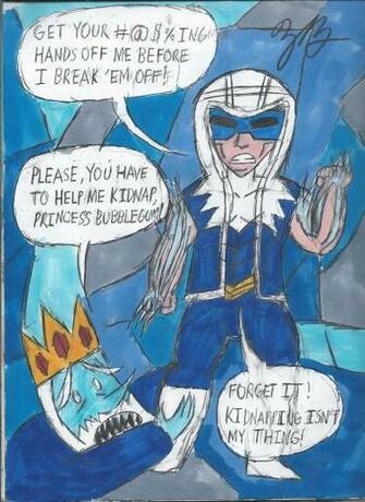 The Ice King Meets Captain Cold By Gorokai