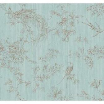 Wallpaper Toile Gainsboro