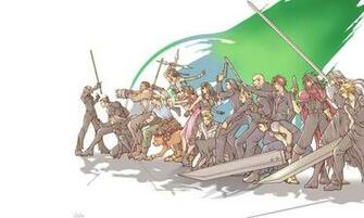 Final Fantasy Vii Sephiroth Cloud Strife Rude Reno Zack