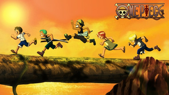 One Piece Children Anime HD Wallpaper Background