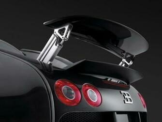 Bugatti Eb Veyron Pur Sang Raised Rear Wing