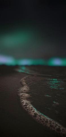 Night The Beach Wallpaper iPhone Cellphone
