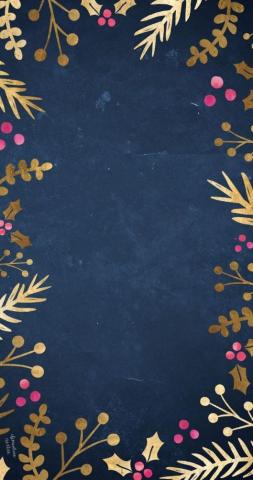 Boho Christmas Wallpaper Top Background