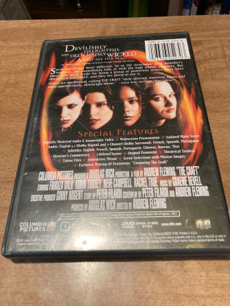 The Craft Used Dvd Fairuzza Balk Robin Tunney Horror