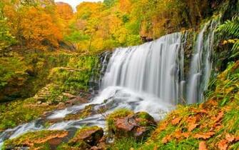 Autumn Waterfall