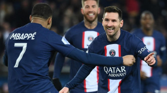 Psg Nantes Lionel Messi And Kylian Mbappe On Target As Hosts