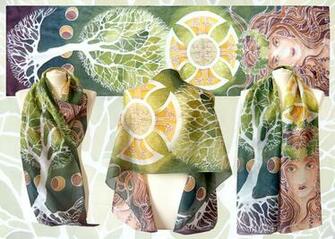 Celtic Tree Of Life Scarf By Minkulul
