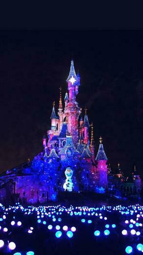 Disney Castle iPhone Wallpaper Image