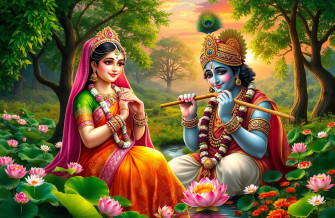 Radha Krishna HD Wallpaper
