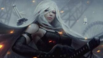 HD Wallpaper Yorho A2 Digital Nier Automata