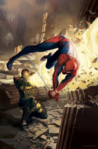 Spider Man Vs Shocker Spiderman Comic Ps4