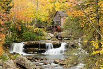 Glade Creek Grist Mill Nature Picsfab Desktop Wallpaper
