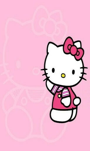 Bigger Hello Kitty Pink Wallpaper HD For Android Screenshot