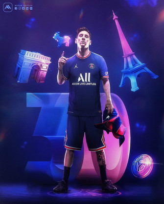 Football Wallpaper Leo Messi Psg