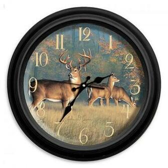 Reflective Art Weekend Retreat Wall Clock