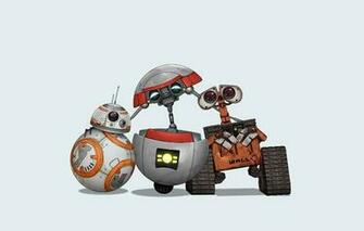 Bb Gortys Wall E Star Wars The Force Awakens Tales