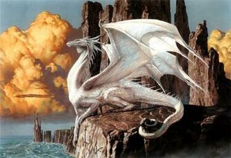 Magic The Gathering Art White Dragon Wallpaper