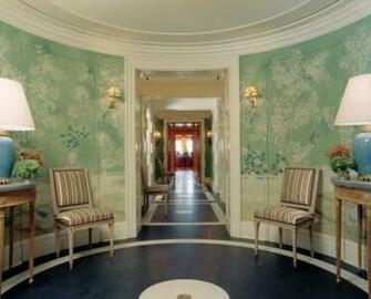 Color Outside The Lines Foyer Wallpaper