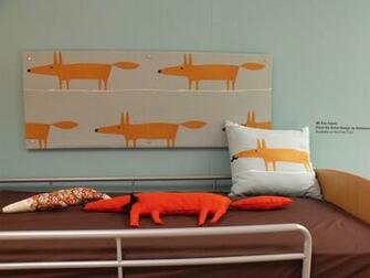 Mr Fox Scion Fabric Oldrids Downtown Pin