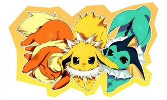 Pokemon Flareon Wallpaper Vaporeon Jolteon
