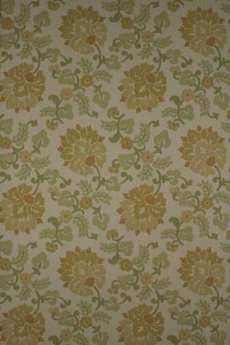 Vintage Paisley Wallpaper 60s Retro Romantic