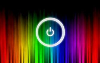 Minimal Power Button Logos HD Wallpaper