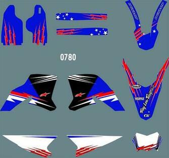 Styles Team Graphics Background Decals Stickers For Yamaha