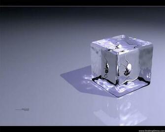 Desktop Wallpaper 3d Background Cold As Ice