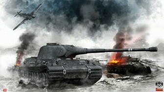 World Of Tanks Tank Smoke Games Battle Military Wallpaper Background