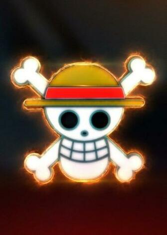 3d Luffy Flag Emblem Modelin By Jose Barrera Metal Posters