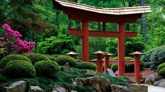 In The Japanese Style HD Desktop Wallpaper