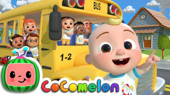 Wheels On The Bus School Version Cocomelon Nursery Rhymes