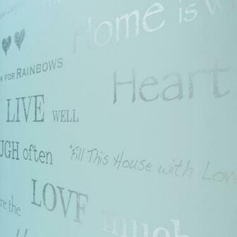 Wallpaper Teal Silver I Love From Uk
